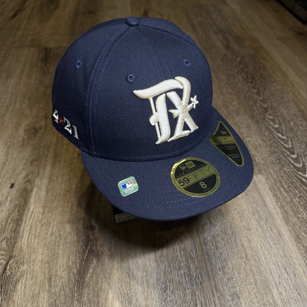 New Era Texas Rangers Hat 59Fity Cap 8 Low Profile Fitted City Connect Alternate